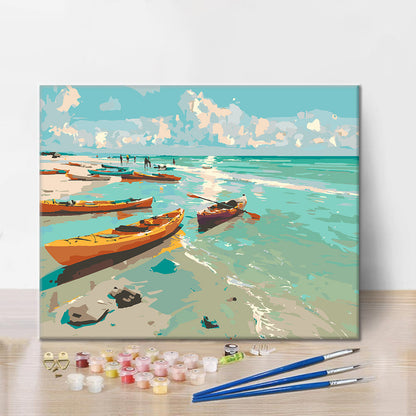Kayak Serenity - Paint by Numbers