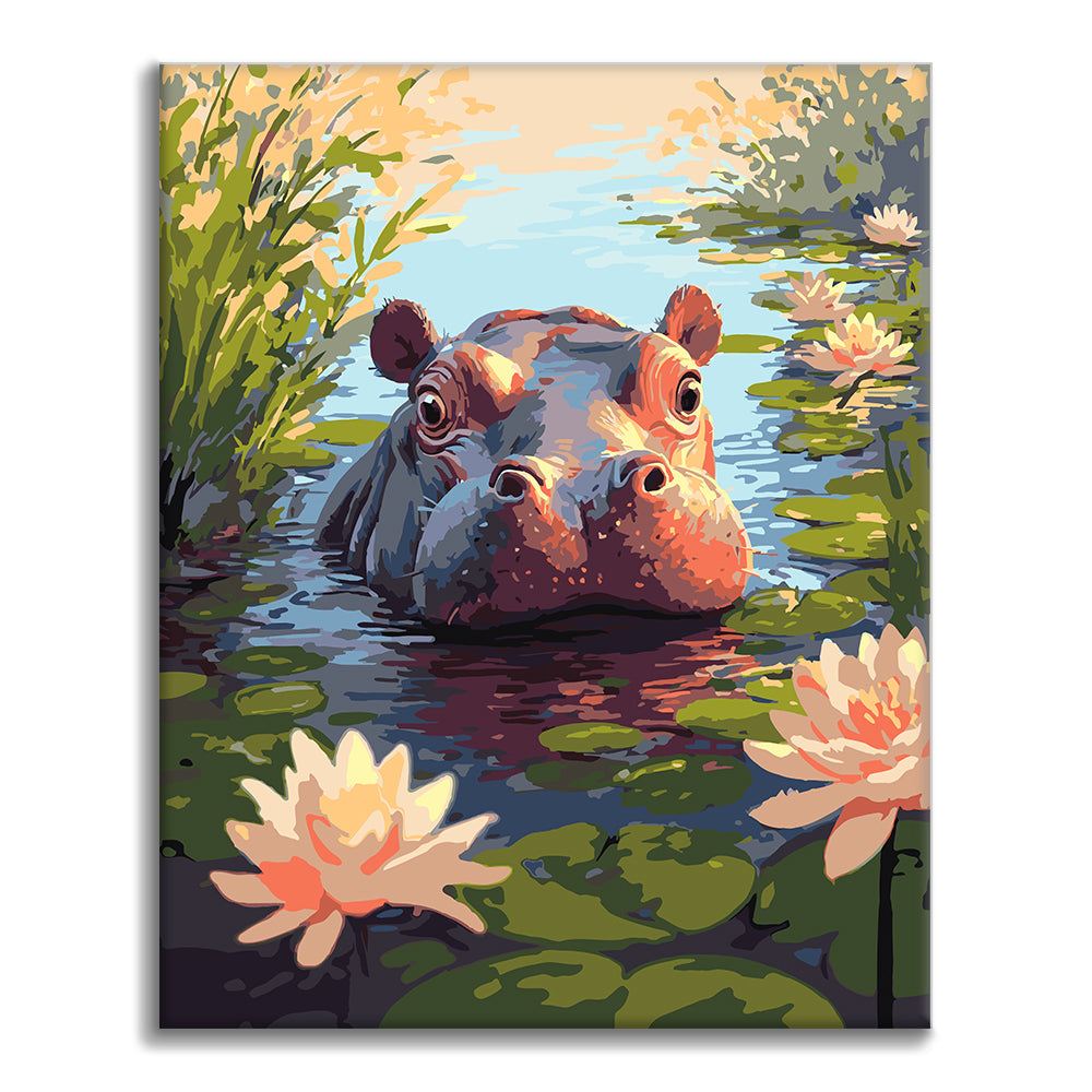 Lagoon Peek - Paint by Numbers