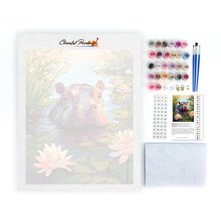 Lagoon Peek - Paint by Numbers