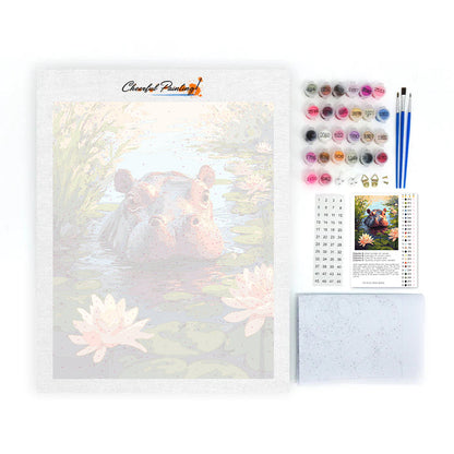 Lagoon Peek - Paint by Numbers