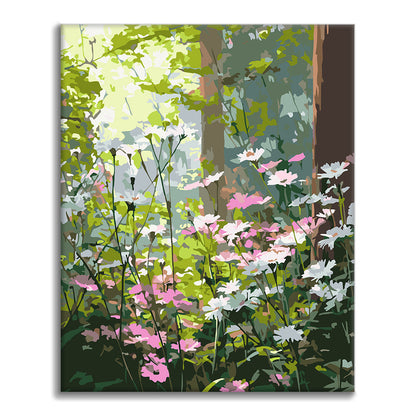 Morning Wildflowers - Paint by Numbers