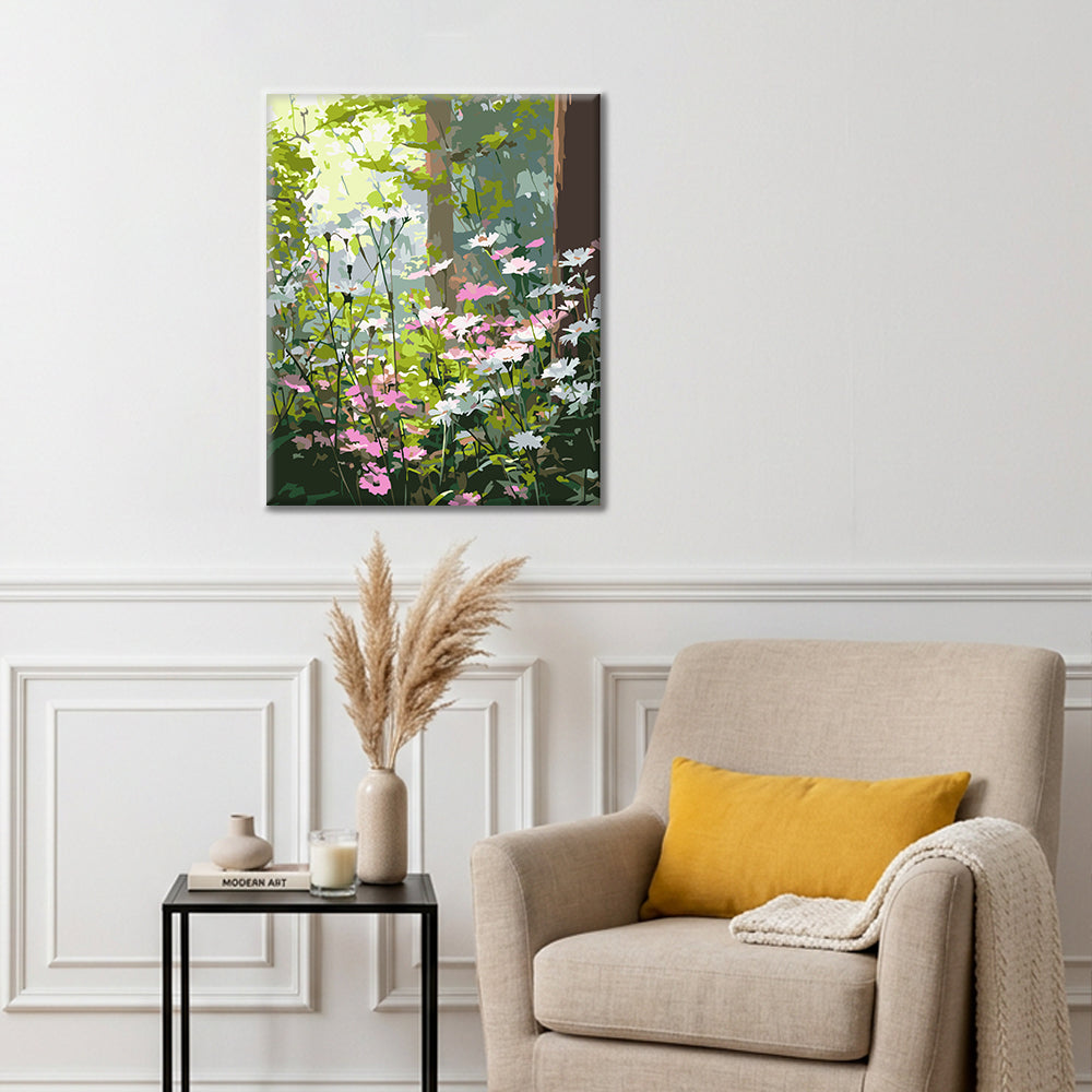 Morning Wildflowers - Paint by Numbers