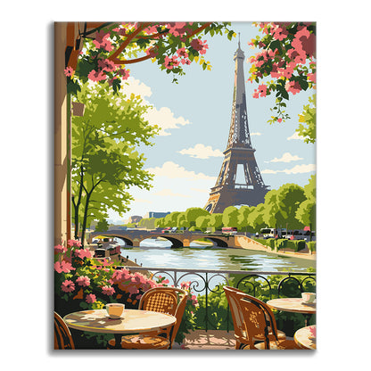 Parisian Morning - Paint by Numbers