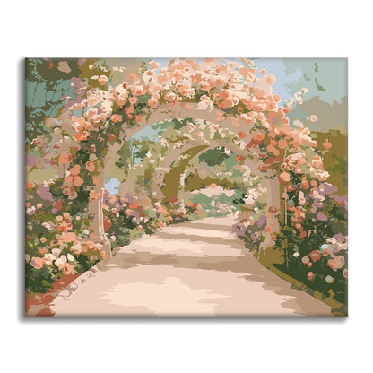 Rose Archway - Paint by Numbers