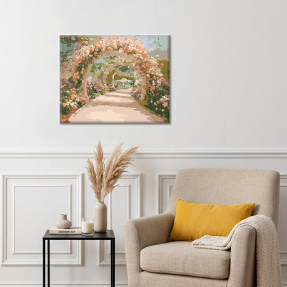 Rose Archway - Paint by Numbers