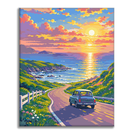 Seaside Trip - Paint by Numbers