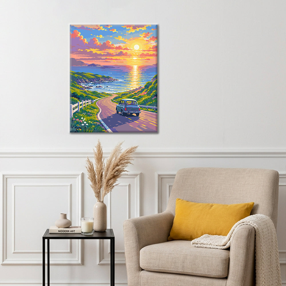 Seaside Trip - Paint by Numbers