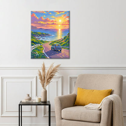 Seaside Trip - Paint by Numbers