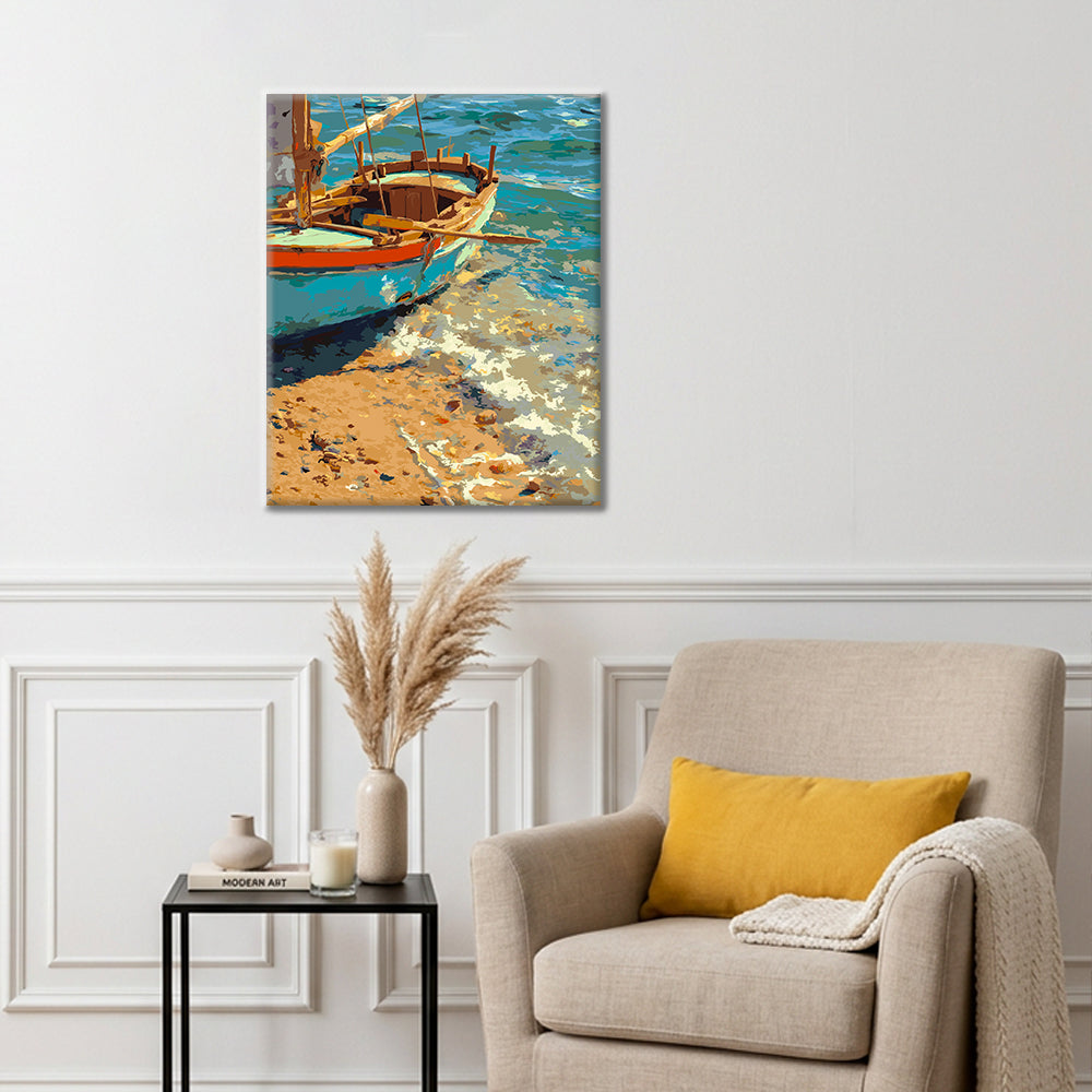 Shoreline Calm - Paint by Numbers