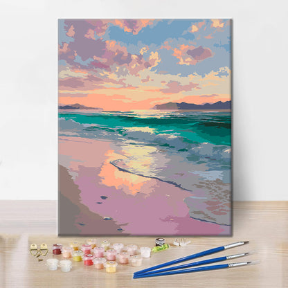 Sunset Serenity - Paint by Numbers