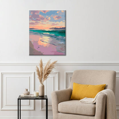 Sunset Serenity - Paint by Numbers
