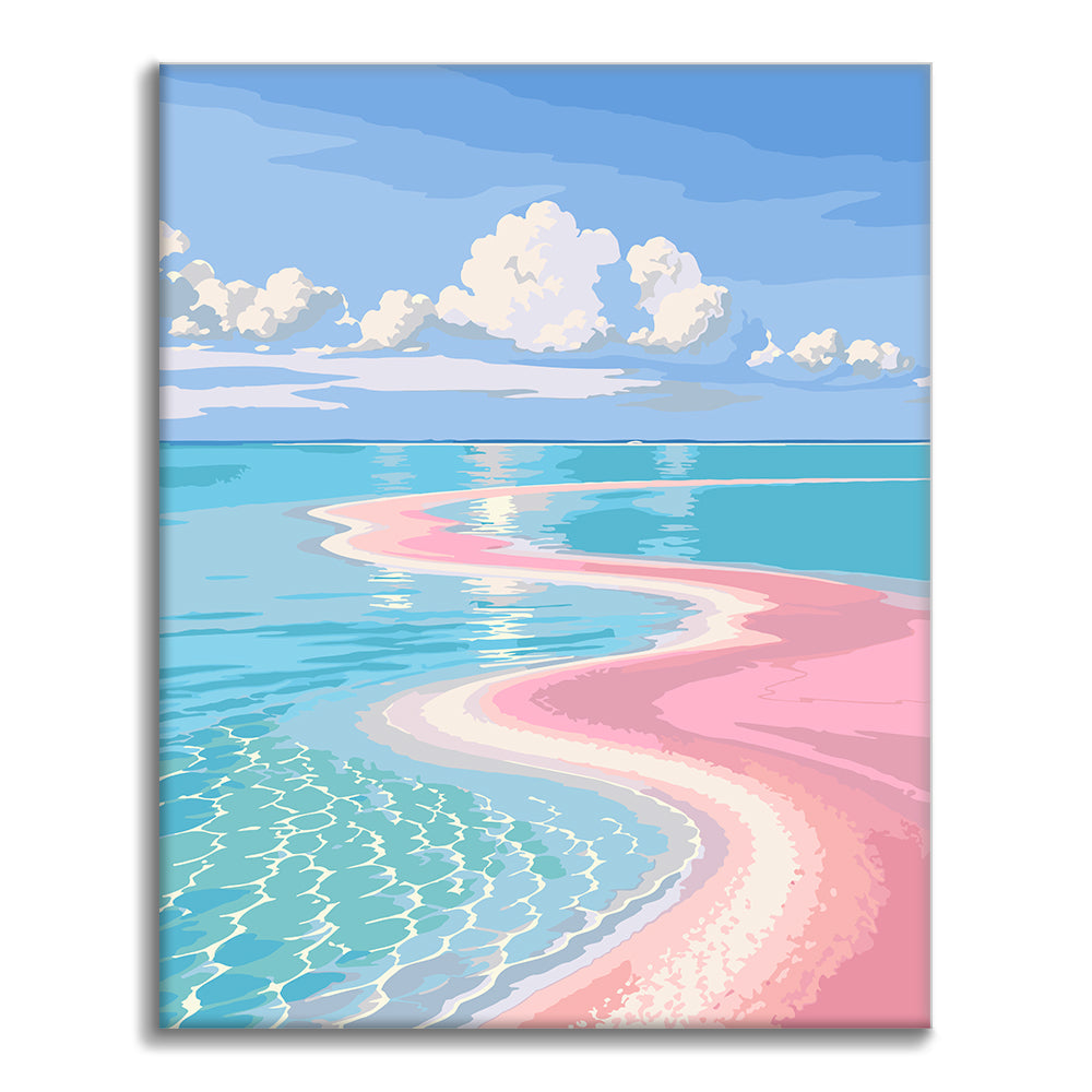 Blushwater Bay - Paint by Numbers