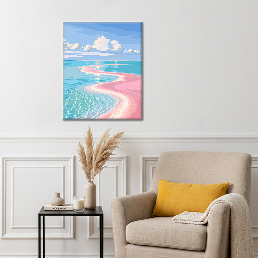 Blushwater Bay - Paint by Numbers