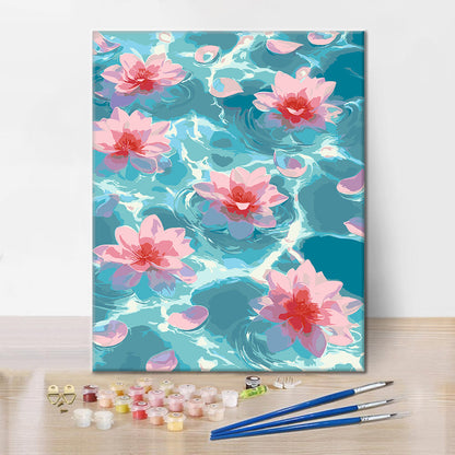 Lotus Glow - Paint by Numbers