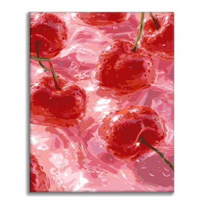 Ruby Ripples - Paint by Numbers