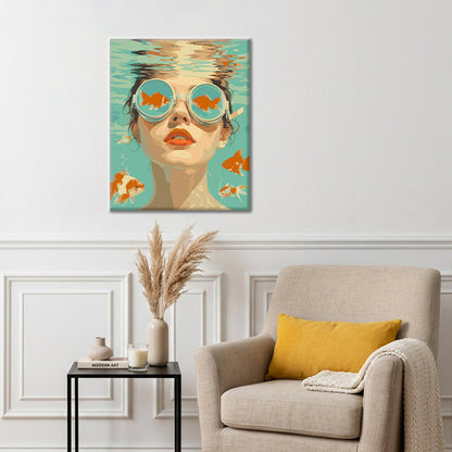 Through Goldfish Eyes - Paint by Numbers