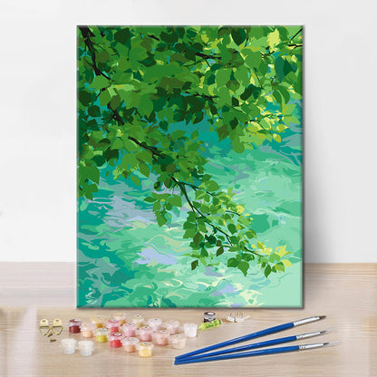 Verdant Waters - Paint by Numbers