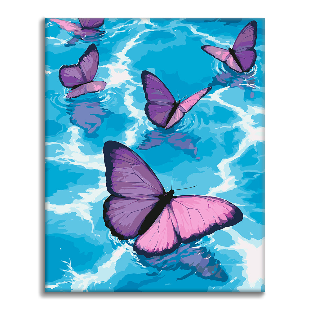 Violet Drift - Paint by Numbers