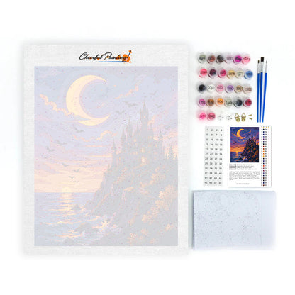 Cliff Castle - Paint by Numbers