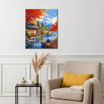 Mountain Tea - Paint by Numbers