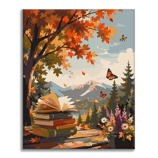 Storybook Tree - Paint by Numbers