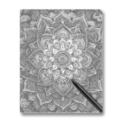 Rainbow Flower Mandala - Dot Painting