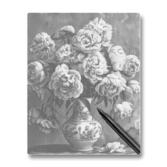 Peony - Dot Painting