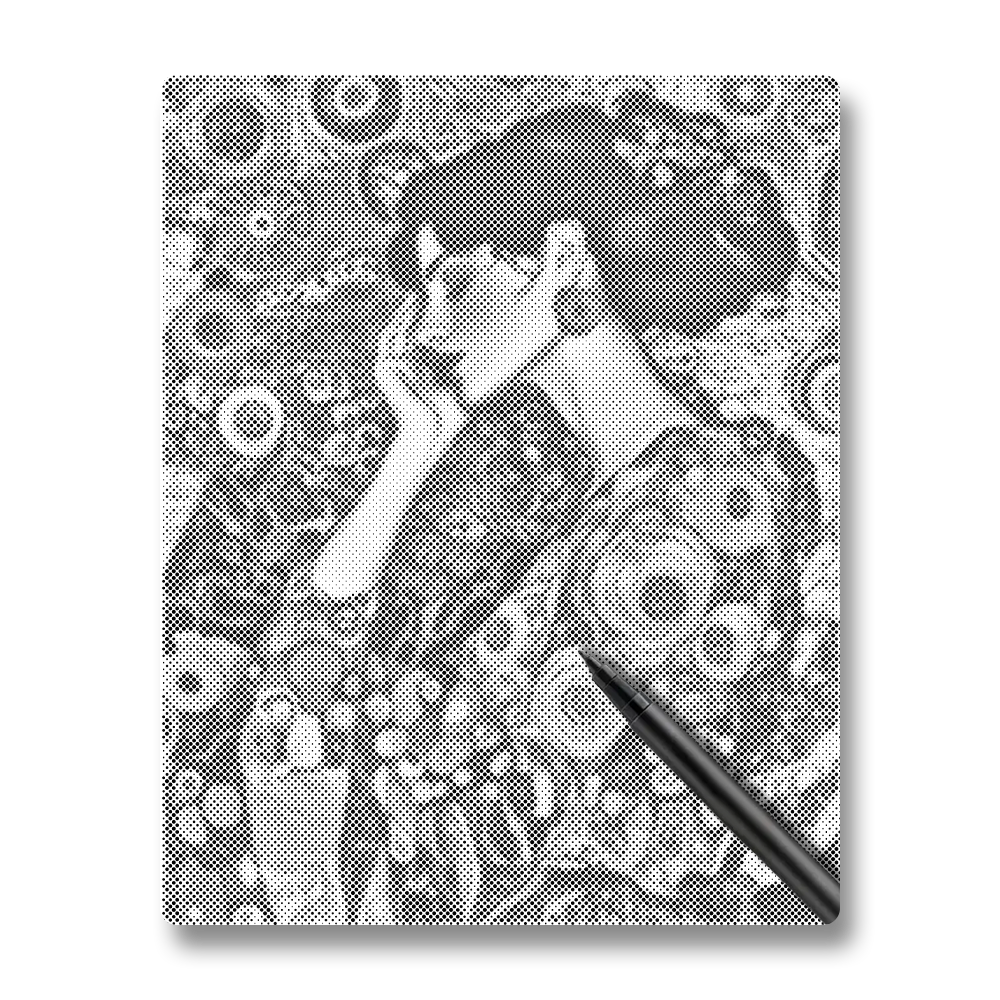 Vintage Woman - Dot Painting