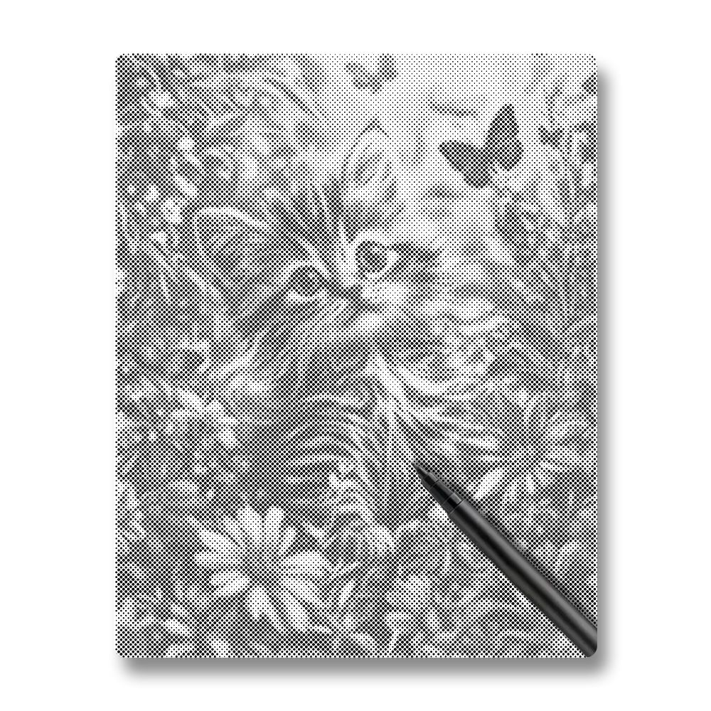 Garden Kitten - Dot Painting