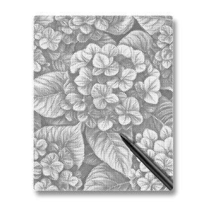 Hydrangeas in Groups - Dot Painting