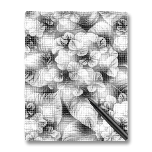 Hydrangeas in Groups - Dot Painting