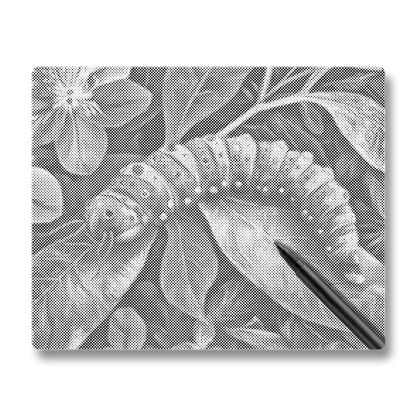 Caterpillar - Dot Painting