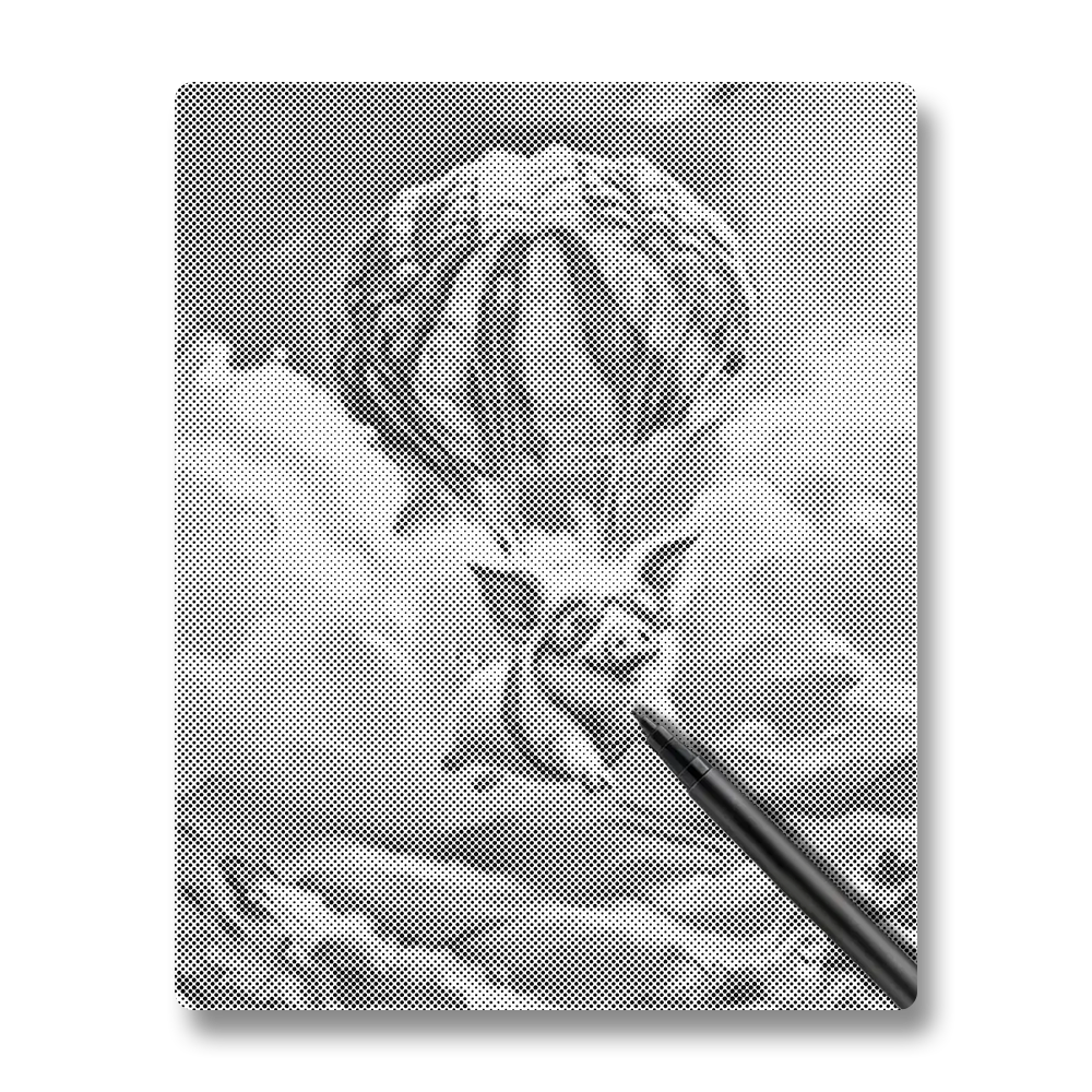 Flying Pig - Dot Painting