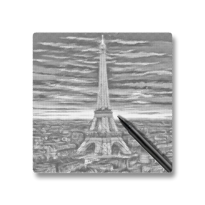 Eiffel Tow - Dot Painting