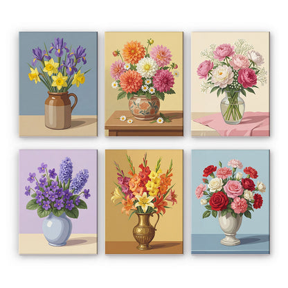 Flowers in Vases