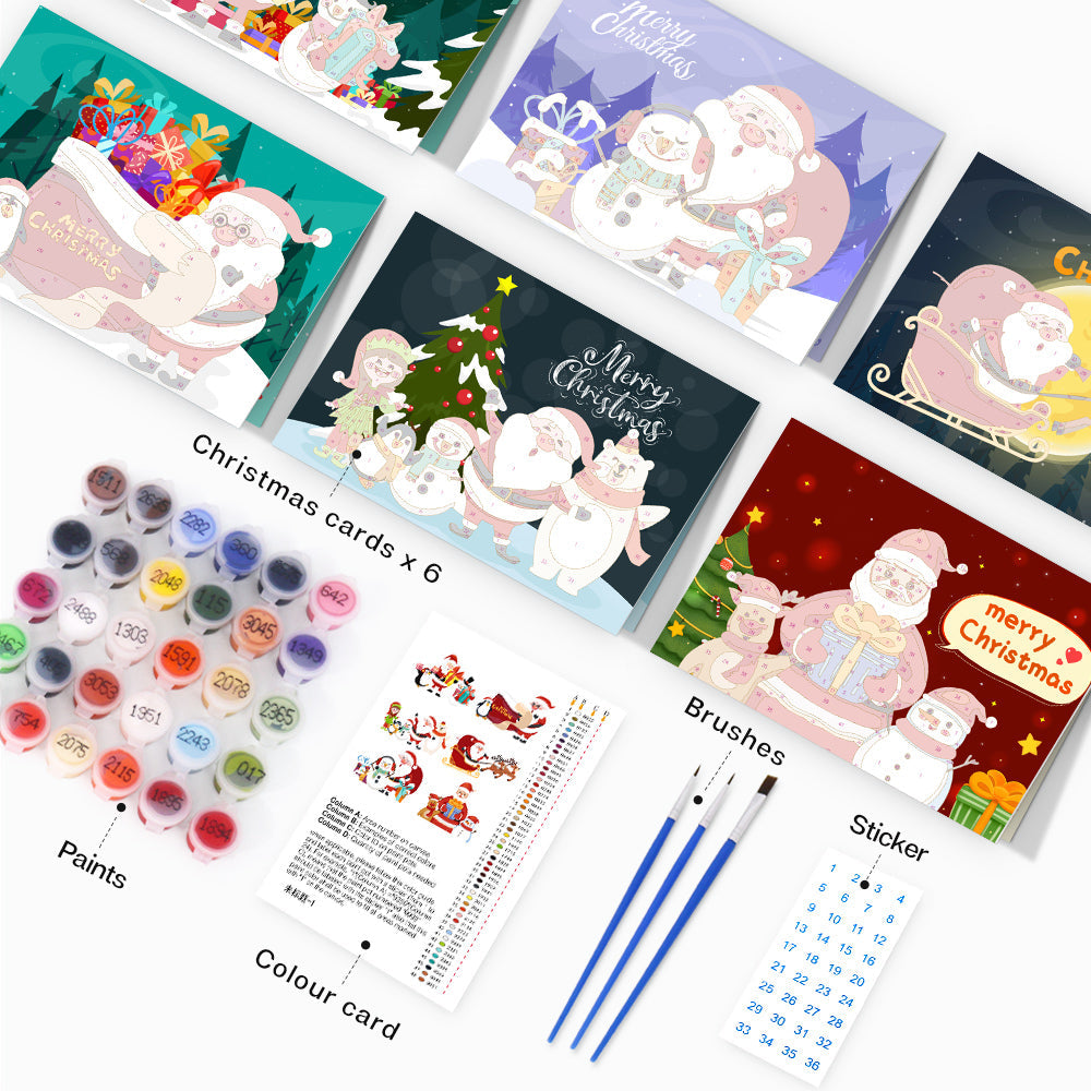 Christmas card I (Set of 6)