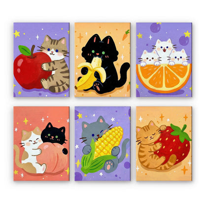 Kittens and Fruits