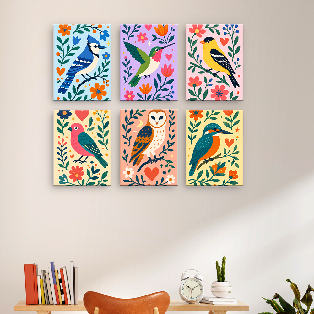 Birds in Bloom