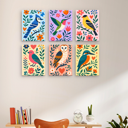 Birds in Bloom