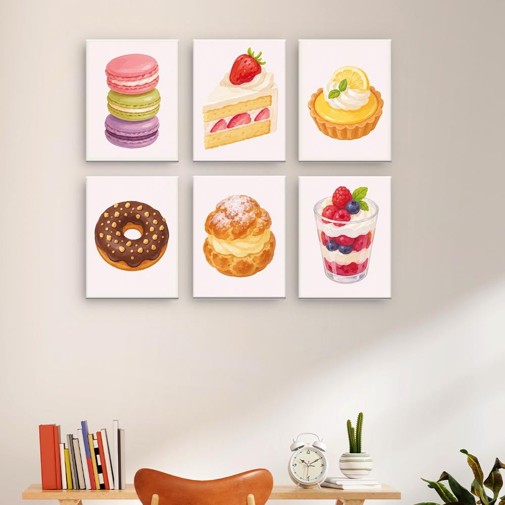 Pastel Dessert Delights