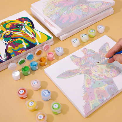 Colorful Animals (Set of 6)