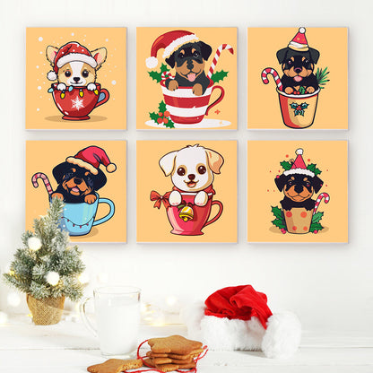 Teacup Puppy (Set of 6)