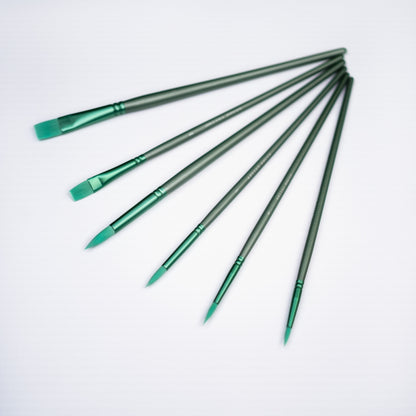 Free Nylon Brush Set (6 Pcs)